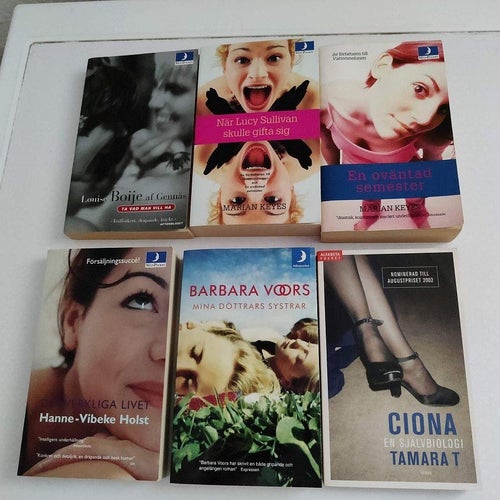 Bokpaket Romans Relationer Sex Pockets 6 olika i nyskick