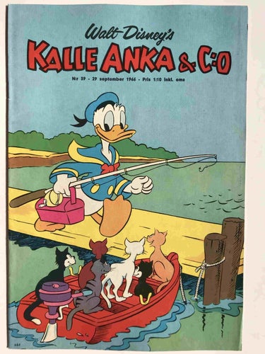 Kalle Anka - 1966:39 FN-VF