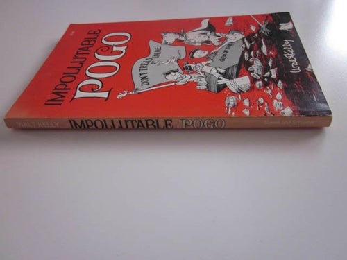 Pogo Impollutable book by Walt Kelly 1970 American print