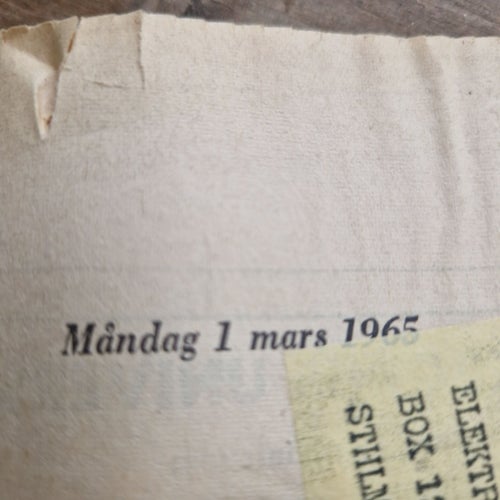 Göteborgs Handels- och Sjöfartstidning 1 mars 1965