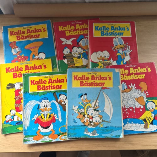 Kalle Anka's Bästissar Sidor, Walt Disney, 1973