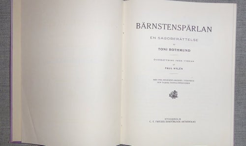 Toni Rothmund - Bärnstenspärlan. Illustrerad