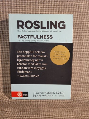 Factfulness av Hans Rosling, 2018