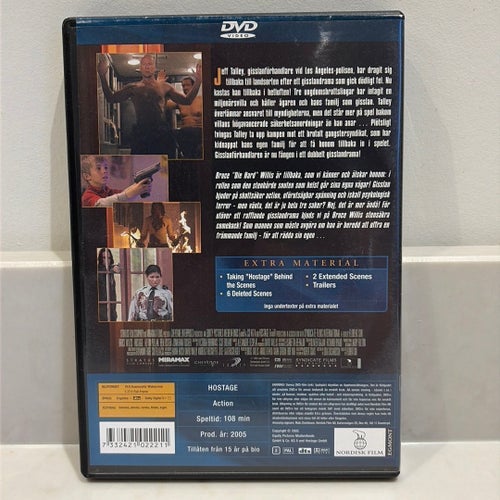 Gisslan (DVD) med Bruce Willis