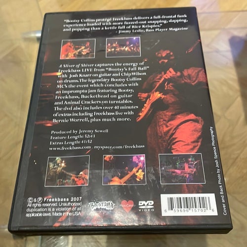 FREEKBASS - A Sliver of Shiver DVD