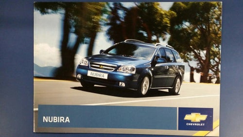 Chevrolet Nubira 2008 - broschyr