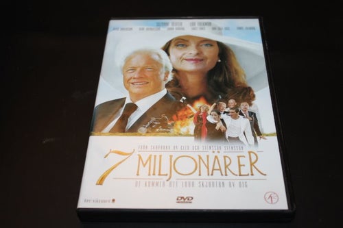 DVD-film: 7 miljonärer (Suzanne Reuter, Loa Falkman, Peter Andersson)