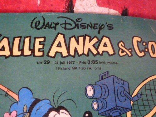 TIDNING, KALLE ANKA & CO, NR 29 - 1977