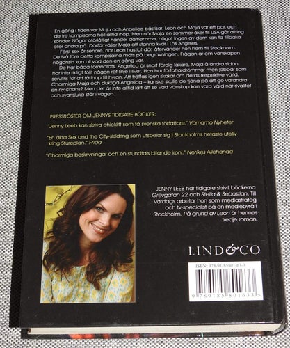 På grund av Leon av Jenny Leeb Inbunden bok 2009