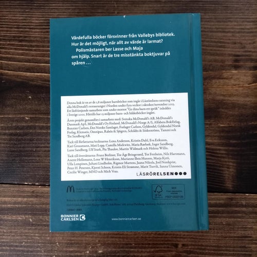 "Sommarläsning" LasseMajas detektivbyrå Biblioteksmysteriet