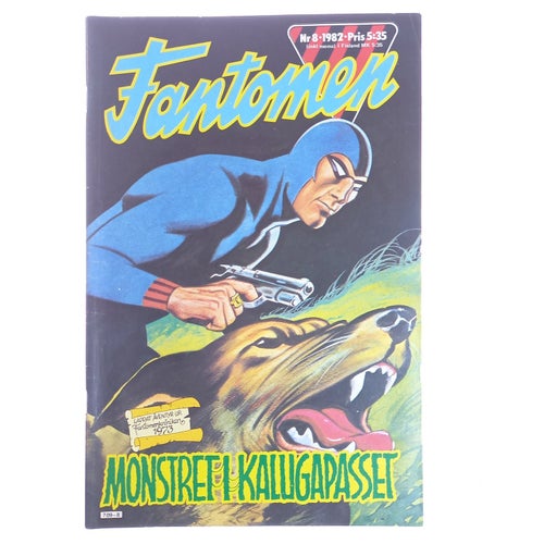 Fantomen - 1982 - NR 8 - Monstret i Kalugapasset
