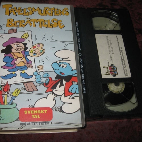 TAVELSMURFENS BERÄTTELSE (SVENSKT TAL) VHS