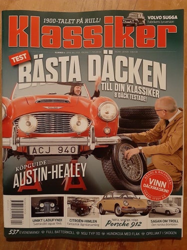 Klassiker nr 4 2020: Toyota Corolla 30, Austin-Healey, Porsche 912, Volvo PV831
