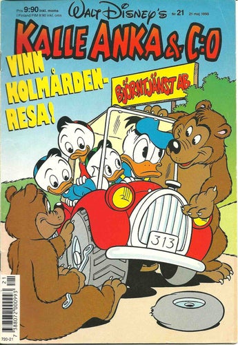 Kalle Anka & Co Nr. 21 1990