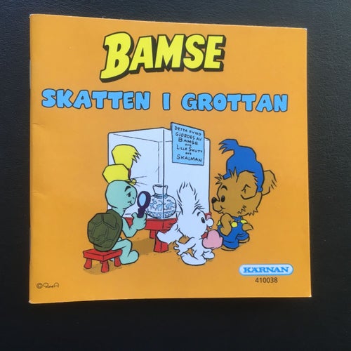 Bamse skatten i grottan - KÄRNAN bok i pixi format