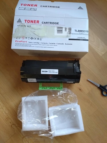 NY! Färgpatron till LEXMARK: ProPart TLBMS310 Toner Cartridge, svart