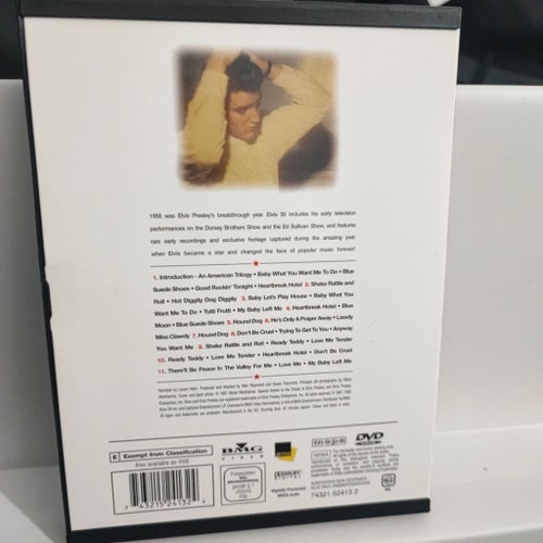 Elvis 56 snapcase dvd