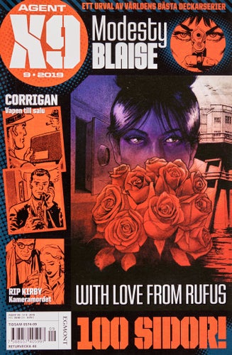 Agent X9 Serietidning 2019 nr 9 (Oläst arkivex) Modesty Blaise