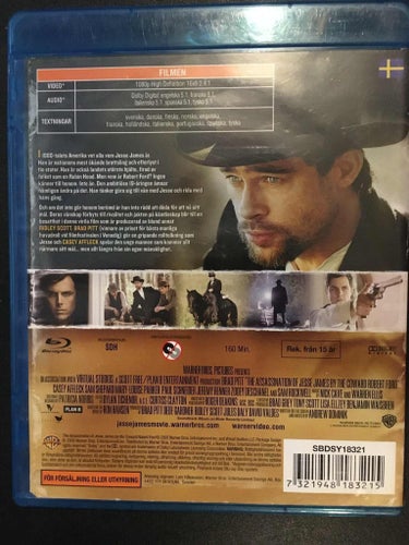 The Assassination of Jesse James by the Coward Robert Ford - BLU-RAY (Beg) Pitt