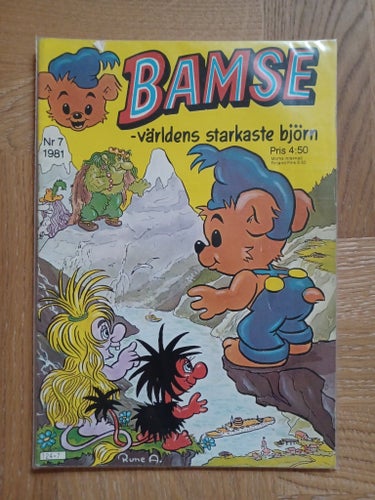 Bamse tidning 1981, nr 7