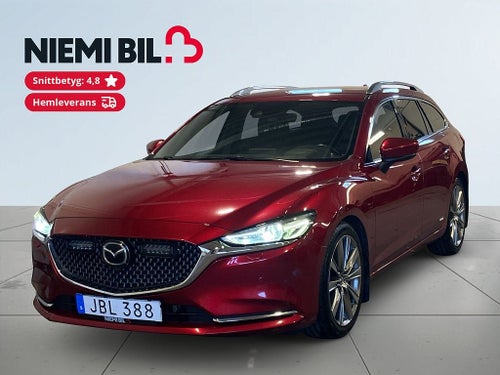 Mazda 6 Wagon 2.2 SKYACTIV-D AWD Drag Värmare Kamera S&V-hjul