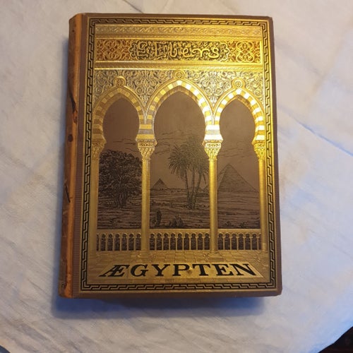 Ägypten av Georg Ebers, 1882 Egyptisk historia på danska antik