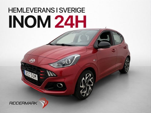 Hyundai i10 1.0 100hk N-Line Kamera CarPlay Rattvärme