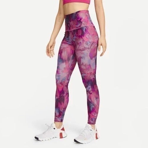 Nike rosa/lila träningstights/ leggings, storlek S