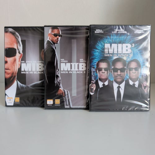 Men in Black 1, 2 och 3 (DVD)