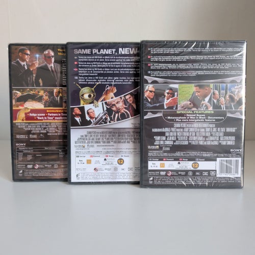 Men in Black 1, 2 och 3 (DVD)