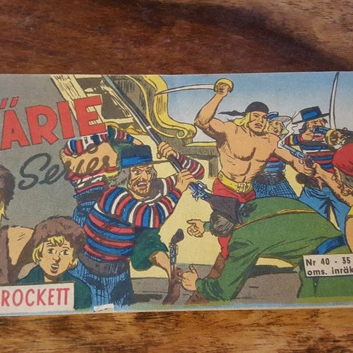 Prärie Serier / Davy Crocket / nr 40, 1962 / Gott skick