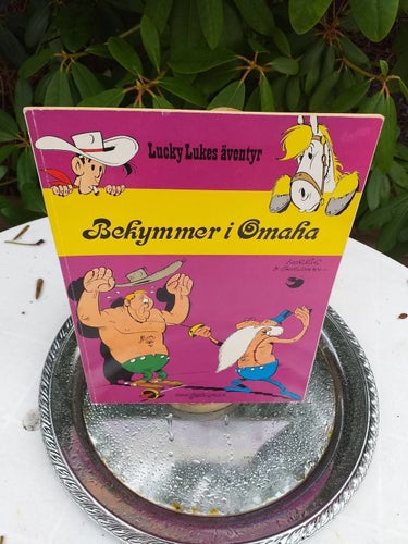Lucky Lukes äventyr Bekymmer i Omaha Albert Bonnier 1983