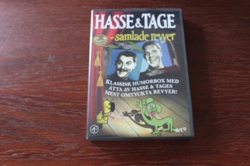 DVD-box: Hasse & Tage - Samlade revyer