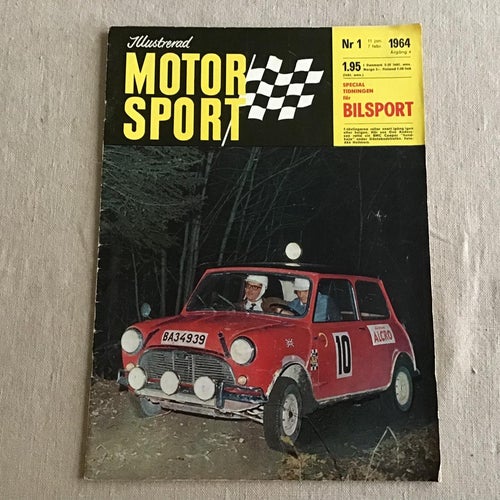 MOTORSPORT NR 1 1964 ALFA ROMEO,SIMCA ABARTH,PORSCHE 904,LOTUS CORTINA