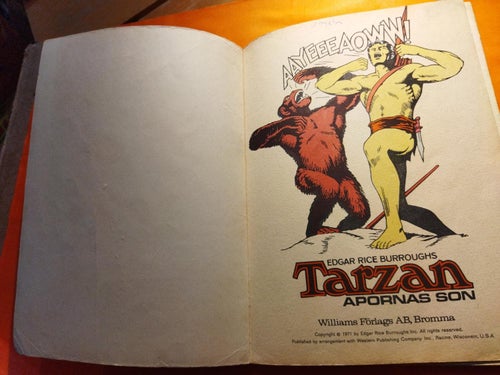 Tarzan nr 1 stort specialnummer. 1971. Very Good plus