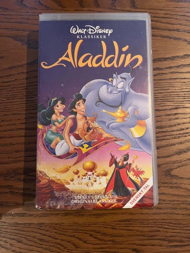 VHS: Aladdin ( Walt Disney)