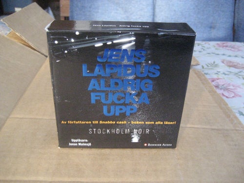 Jens Lapidus: Aldrig fucka upp (19 CD)