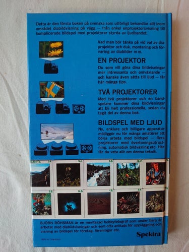 Bilder på vägg. Diabildvisning... Röhsman, Björn. 1982.