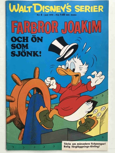 Walt Disney´s Serier - 1970:6 FN-VF