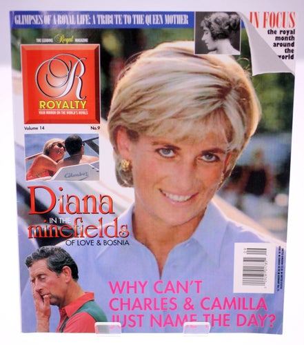Royalty Magazine Volume 14 No 8-Princess Diana-circa 1990s-English-Weight 214g