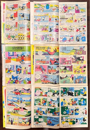 Kalle Anka & C:o, Walt Disney's, 1971-81, 9 st.