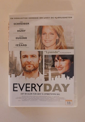 Everyday - DVD. Helen Hunt/Liev Schreiber. Romantisk drama/komedi från år 2011.