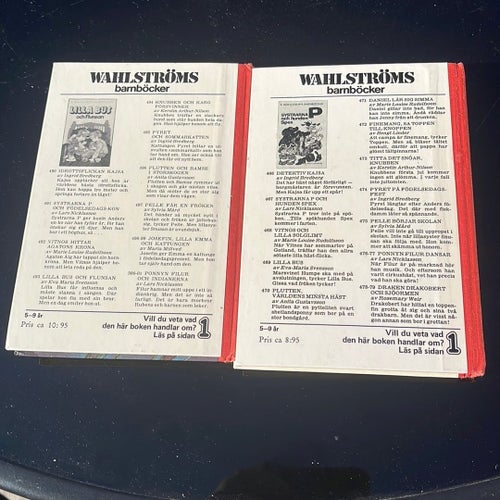 Lilla Bus och Flunsan av Eva-Maria Svensson, 1977