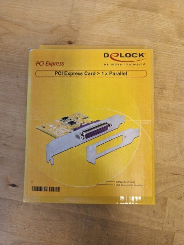 DeLOCK PCI Express-kort 1x parallell