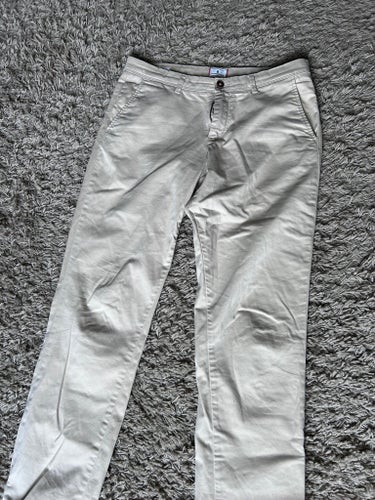 Jack & Jones beiga chinos, storlek 32/34
