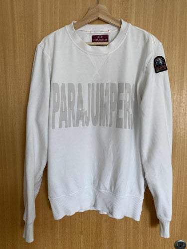 Äkta Parajumpers Para Jumpers PJS Fleece Tröja Sweather Sweatshirt Shirt Caleb