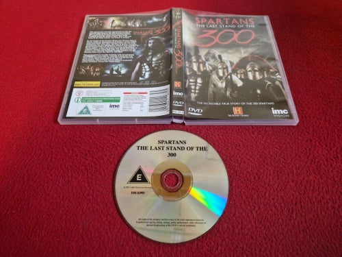 SPARTANS THE LAST STAND OF THE 300 DVD