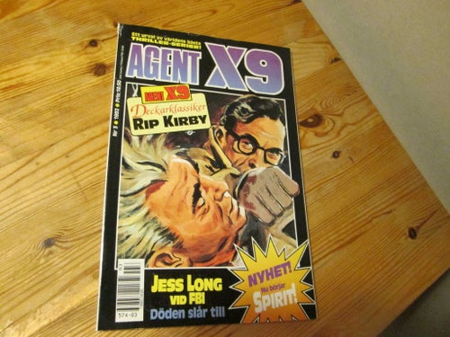 AGENT X9 NR 3 / 1992