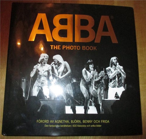 ABBA, The photo- book, Stor fin bok om ABBA, på svenska, massor av bilder