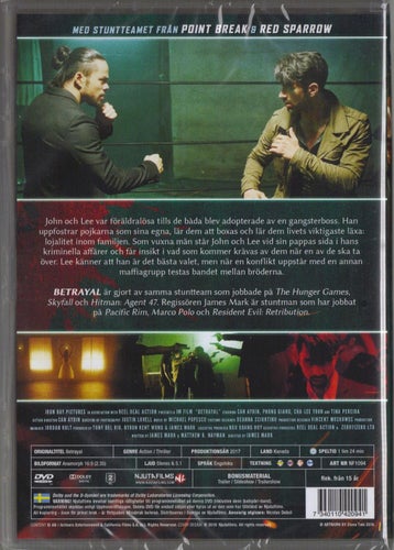BETRAYAL - DVD (INPLASTAD)
